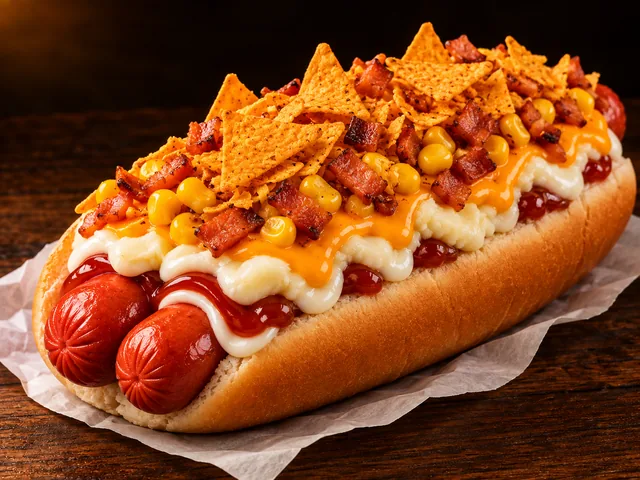 Dog Doritos e Bacon