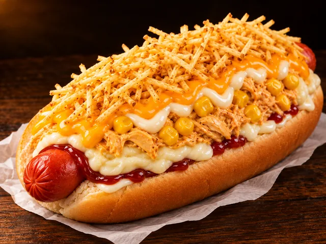Dog Frango com salsicha