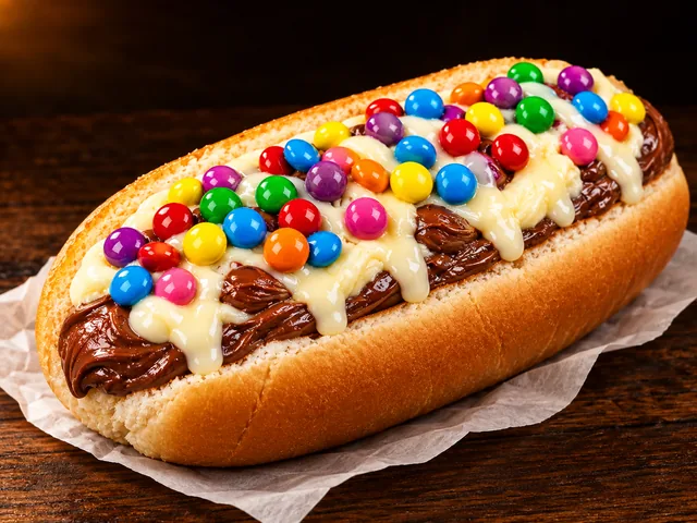 Hot Dog Doce Ninho com Nutella