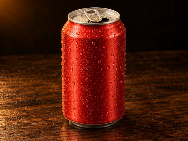 Refrigerante em lata de 350 ml, opção cola